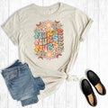 Vintage Floral Nurse Graphic Tee