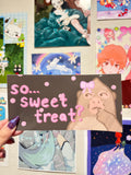 so... sweet treat? bumper sticker