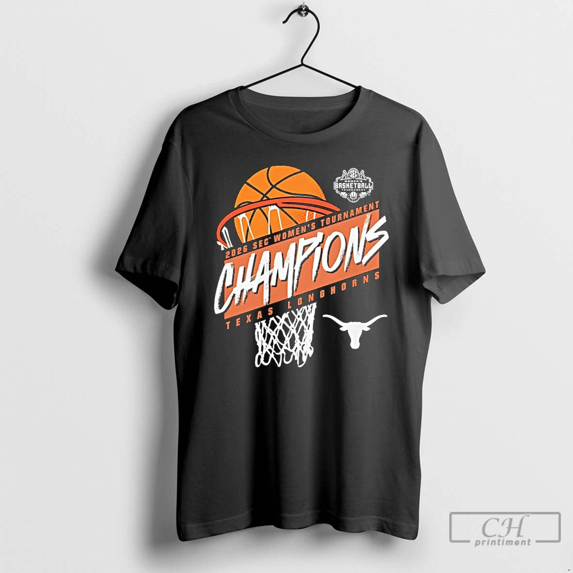 Classic Texas Longhorns 2026 Sec Womens Basketball Tournament Champions Unisex T-shirt, Sweatshirt, Hoodie, Long Sleeve Tee