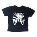 Vintage Sleketon Gothic Emo Girl Top Baby Tee, Y2k Top Women Streetwear, Grunge 2000s, Women Fitted T-Shirt