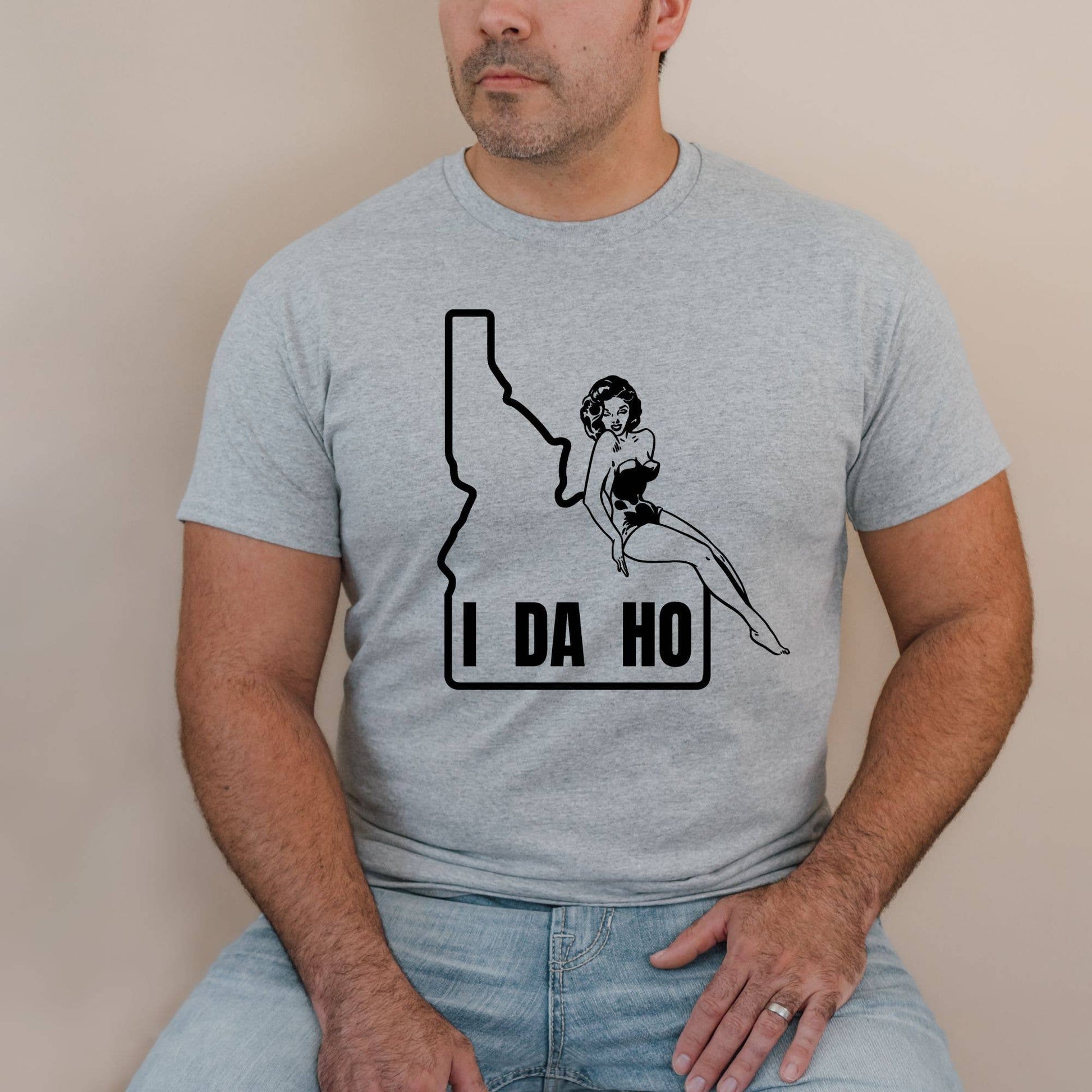 Hilarious Idahoan Graphic Tee&Nbsp; Hilarious I-Da-Ho 283