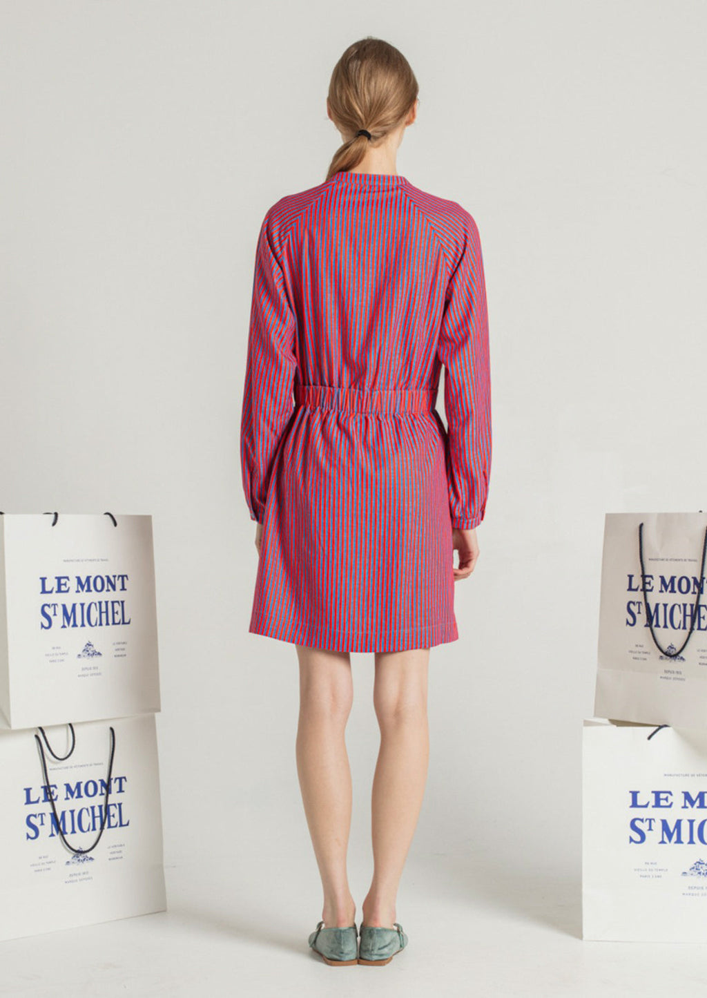 Romance Cotton Shirt Dress