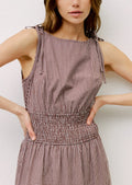 Maude Gingham Midi Dress