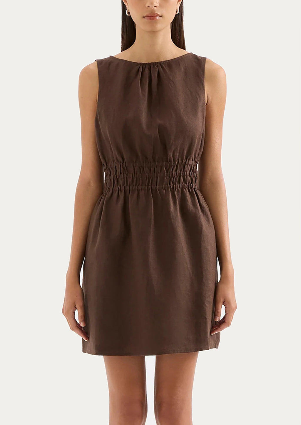 Andri Linen Mini Dress