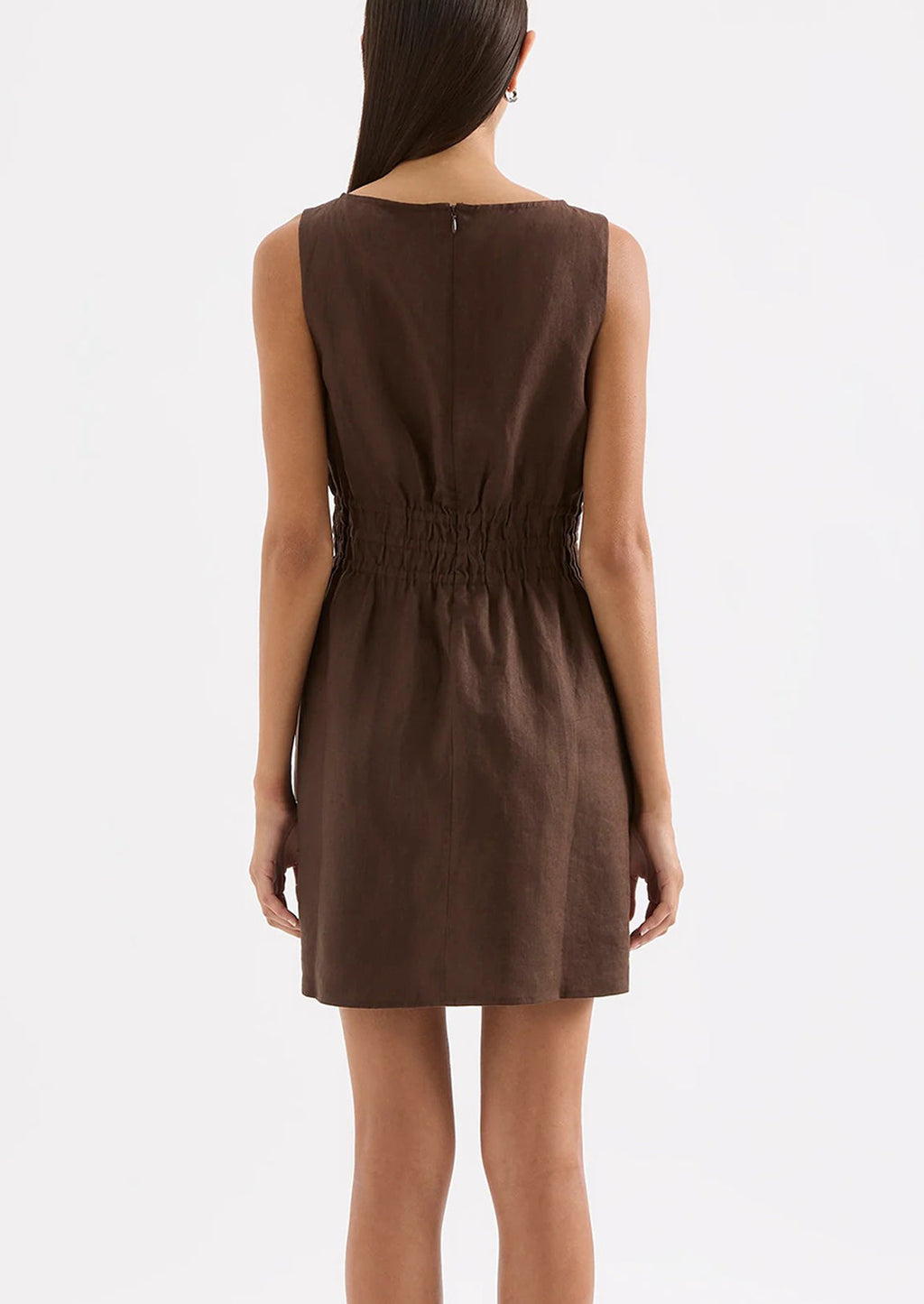 Andri Linen Mini Dress