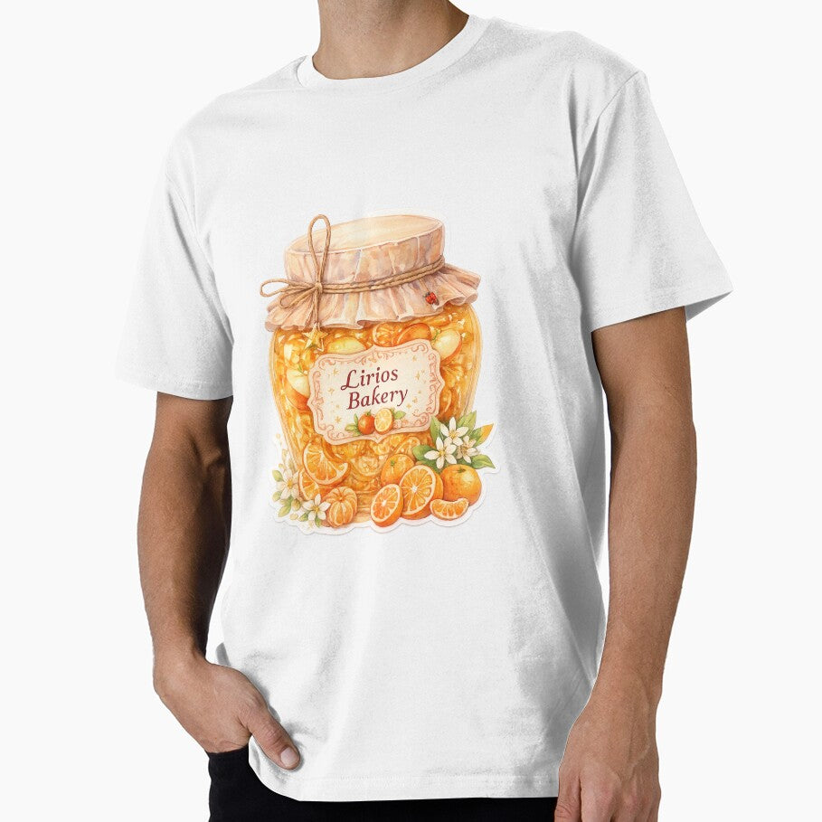 Orange marmalade from Lírios Bakery by LiriosLand Unisex T-shirt, Sweatshirt, Hoodie, Long Sleeve Tee